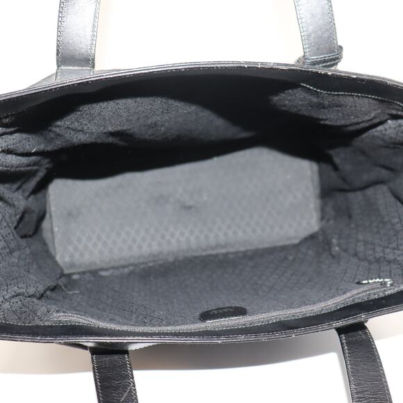 Vintage Gucci Black Nylon & Leather Tote Bag – Very Good Condition - Picture 9 of 10